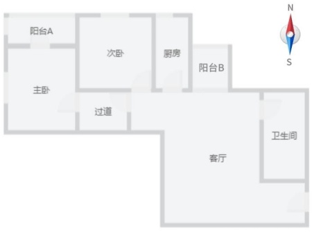 北京西城區103㎡兩室一廳<a href=http://www.fqsxbj.com/s/fczrxm/ target=_blank class=infotextkey>住宅轉讓項目</a>